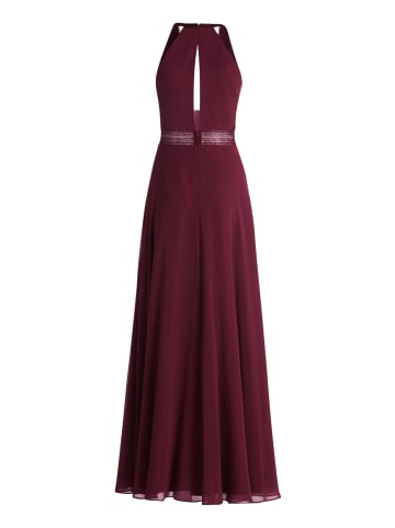 Vera Mont Abendkleid mit Spitze in Wild Ruby