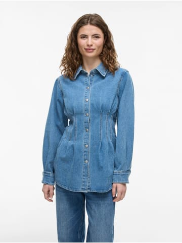 Vila Hemd in Medium Blue Denim