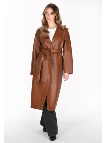 DreiMaster Vintage Women Coat in ash brown