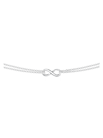 Elli Halskette 925 Sterling Silber Infinity in Silber