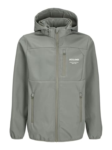 JACK & JONES Junior Softshell Jacke in Agave Green