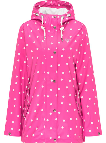 myMo Regenjacke Mit Polka Dots in Pink Aop