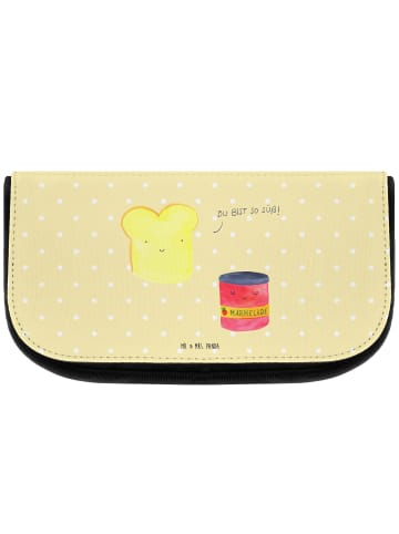 Mr. & Mrs. Panda Kulturtasche Toast Marmelade ohne Spruch in Gelb Pastell