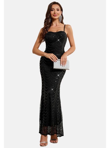 Moda Minx Abendkleid Kaz Long Dress in black