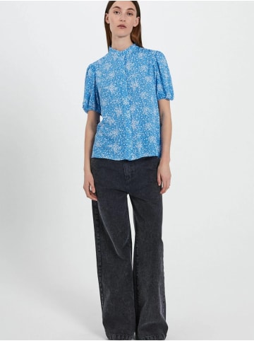Norr Hemd Sabby in Blue AOP
