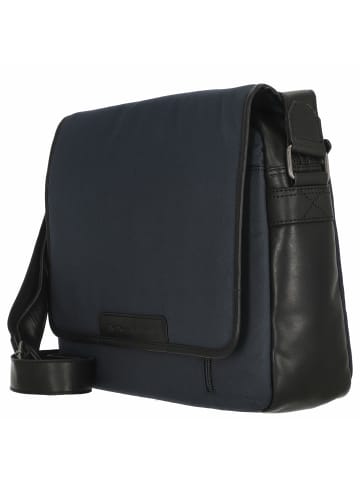 The Chesterfield Brand Fusion Falun - Umhängetasche 15" 40 cm (black) in navy