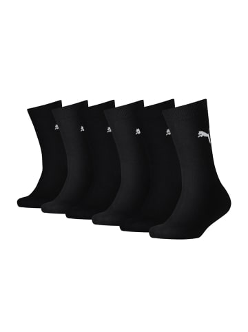 Puma Socken 6er Pack in Schwarz