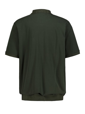 JP1880 Poloshirt in dunkel oliv