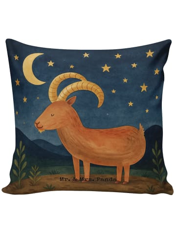 Mr. & Mrs. Panda kissen bedruckt Sternzeichen Steinbock Design o... in Weiß