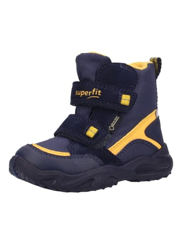 superfit Stiefel in Blau/Gelb