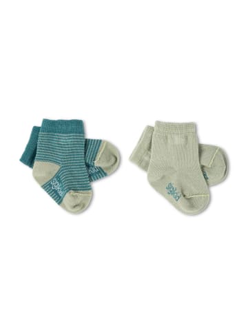 Sigikid Socken-Set 2er Classic Baby in grün