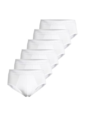 Seidensticker Mini Slip / Unterhose Cotton Flex in Weiß