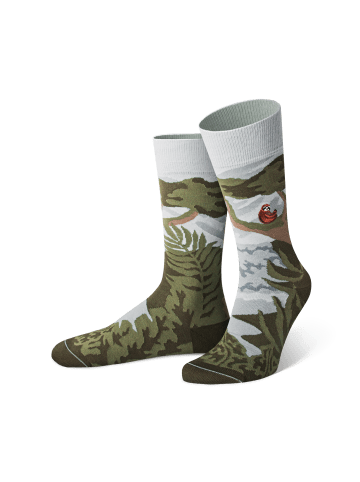 von Jungfeld Gemusterte Socken im Corcovado Design in mehrfarbig