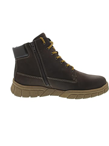 WALDLÄUFER H-Lino Schnürstiefel Braun