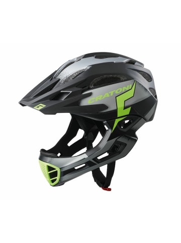 Cratoni MTB Fahrradhelm C-Maniac Pro in schwarz/lime matt