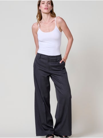 KOROSHI Weite Damenhose in grau