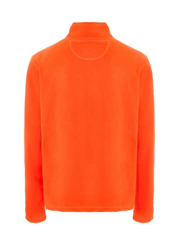Schmuddelwedda Men Fleece Pullover in Orange