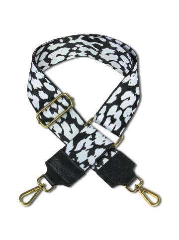 Florence Florence Boho-Gurt schwarz, weiß ca. 130cm