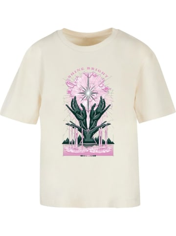 Mister Tee Shirt "Shine Bright Tee" in Weiß