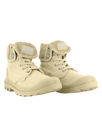 Palladium Schnürschuhe in Beige