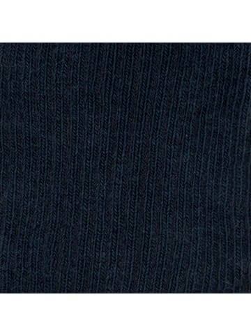 ewers Strumpfhose Rippe mit Trägern in navy