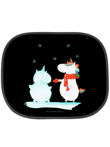 Mr. & Mrs. Panda autofenster sonnenschutz Einhorn Schneemann ohn... in Schwarz