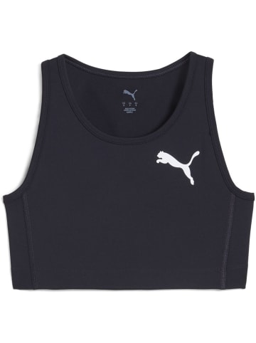 Puma Sportshirt "W CROSS THE LINE CROP Top 3.0" in Blau