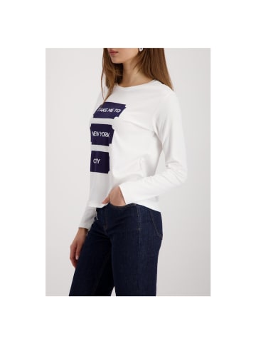 monari Langarmshirt in off-white