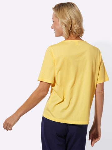 WITT WEIDEN Kurzarm-Shirt in zitrone