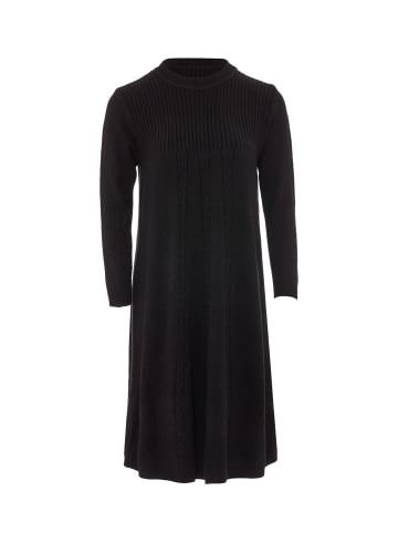 Jalene Damen Strickkleid in Schwarz