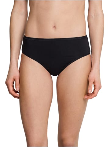 Schiesser Slip Essentials in Schwarz