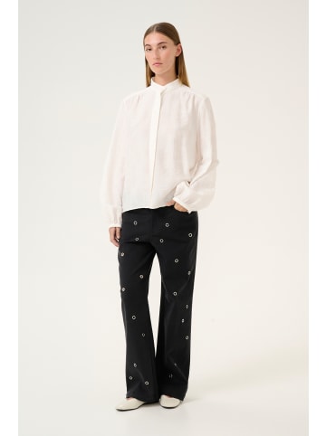 Karen By Simonsen Langarm-Bluse KBThornhild in Bright White