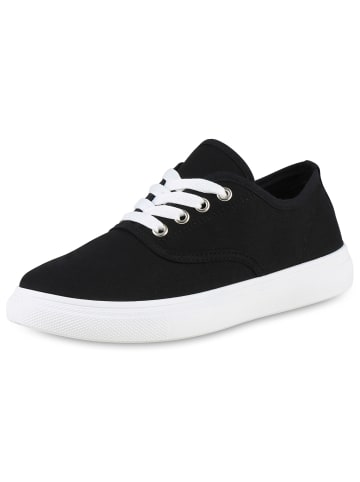 VAN HILL Sneaker low Callista in Schwarz Weiss