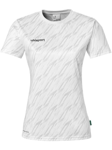 uhlsport Sportshirt "Progressive 28 Shirt Kurzarm Damen" in Weiß