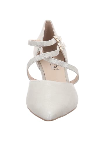 Caprice Klassischer Pump in silber