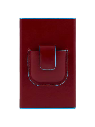 Piquadro Blue Square - Kreditkartenetui 11cc 10 cm RFID in rot