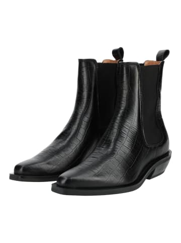 Pavement Stiefelette ALMIRA CROCO Schwarz