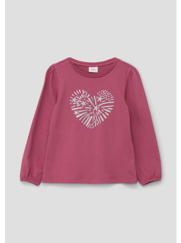 s.Oliver T-Shirt langarm in Pink