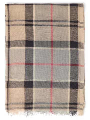 Barbour Schal Welton Tartan in hellgrau mehrfarbig - 0002
