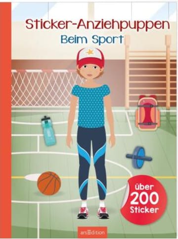 ars edition Buch - Sticker-Anziehpuppen -  Beim Sport