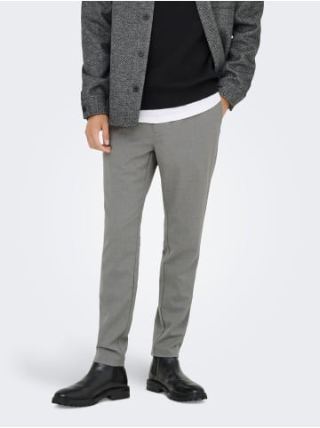 ONLY & SONS Chino Hose in Light Grey Melange