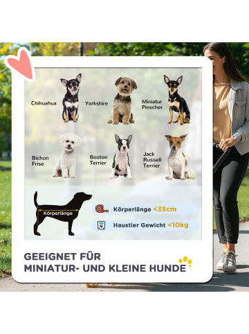 Pawhut Hundebuggy 75L x 45B x 97H cm