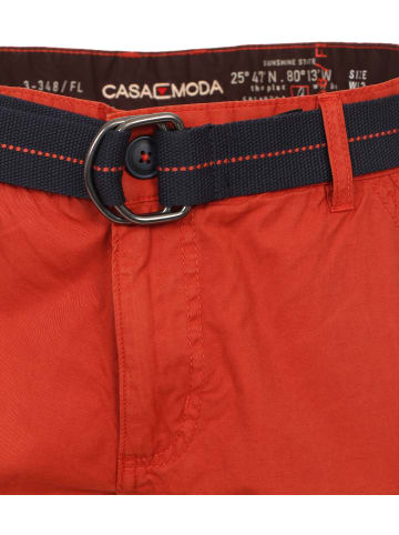 CASAMODA Shorts in Dunkelorange