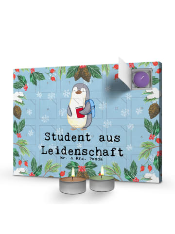 Mr. & Mrs. Panda Duftkerzen Adventskalender Student Leidenschaft... in Eisblau
