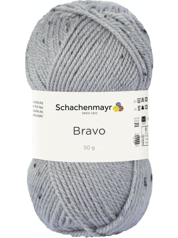 Schachenmayr since 1822 Handstrickgarne Bravo, 50g in Hellgrau Tweed