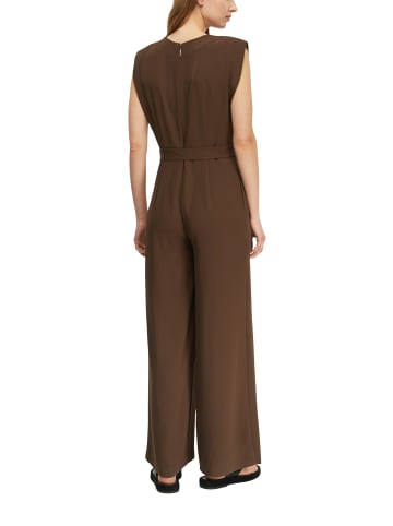 comma Jumpsuit in schoko - 0001