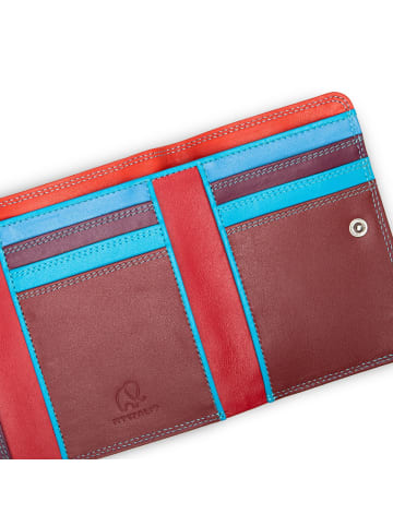 MYWALIT Medium Tri-fold Geldbörse Leder 12 cm in pompeii