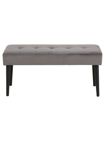 ebuy24 Sitzbank Glory Grau 95 x 38 cm