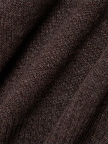 Marie Lund Wollpullover in schoko - 0001