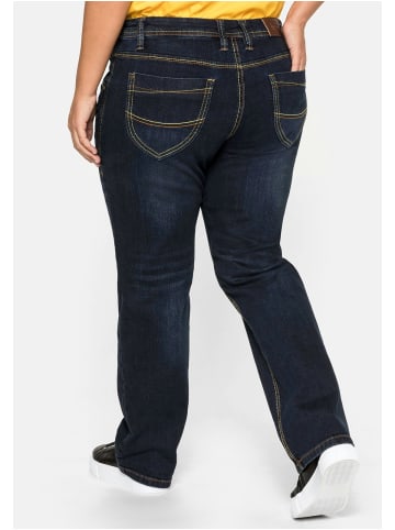 sheego Jeans in dark blue Denim